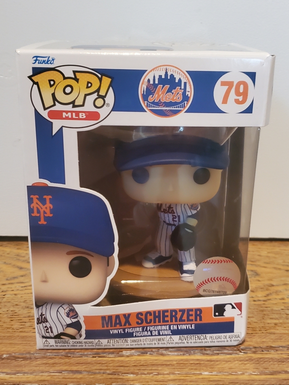 MLB - Funko Pop - Max Scherzer (#21) - NY Mets (Home Jersey)